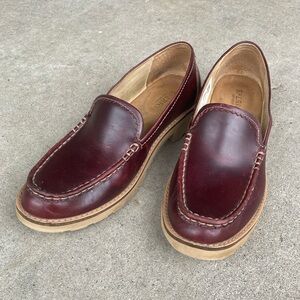 Sperry Original Leather Lug Loafer - Wine